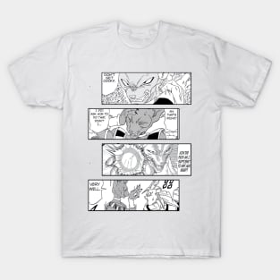 Beerus Dragon Ball Doragon Boru Manga Panel T-Shirt